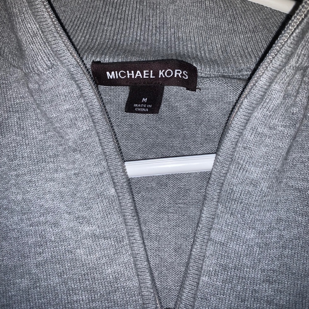 Michael Kors CrewNeck W Zipper. - Picture 3 of 4